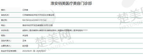 淮安俏美整形医院资质